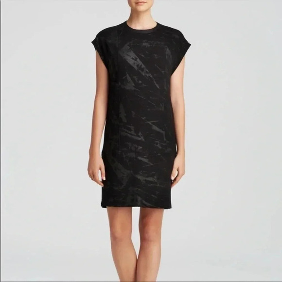 Helmut Lang Tera Paint Printed mini dress - Picture 1 of 10